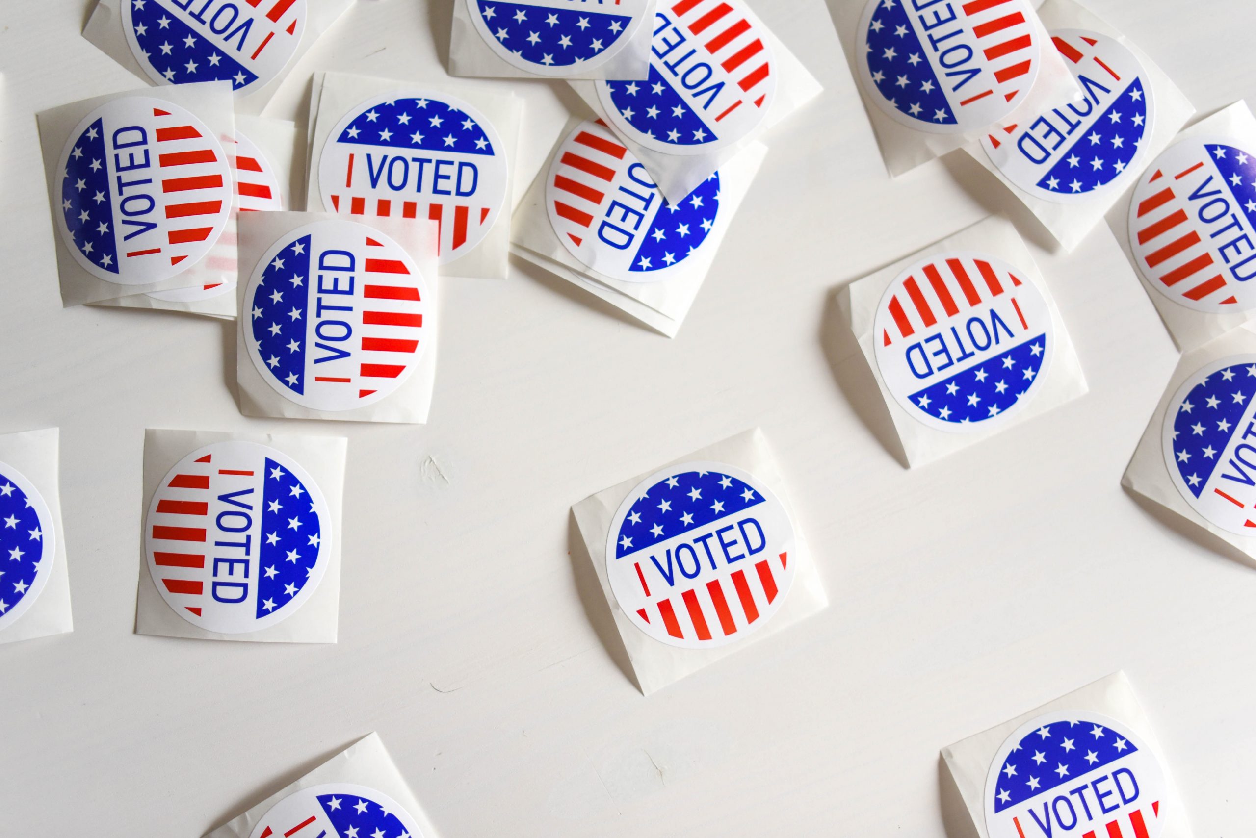 Unsplash I Voted Stickers